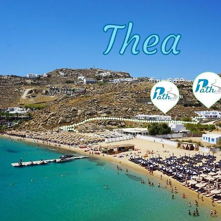 1Path Thea Mykonos Super Paradise Beach House Mykonos Town Buitenkant foto